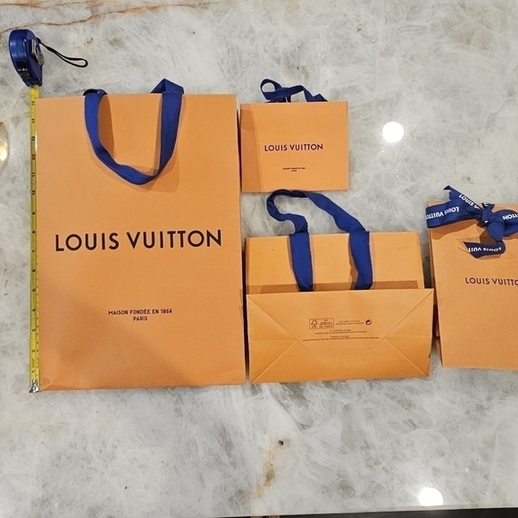 Louis Vuitton Set of 4 Shopping Bags Various Sizes - Picture 10 of 11